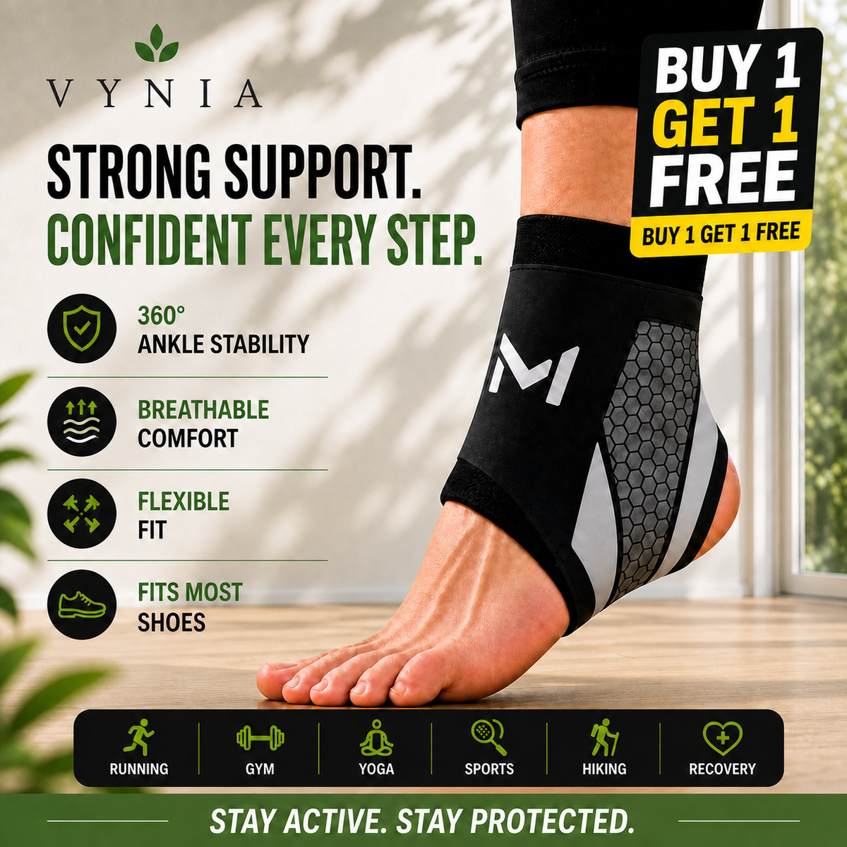 StrideFlex Ankle Support