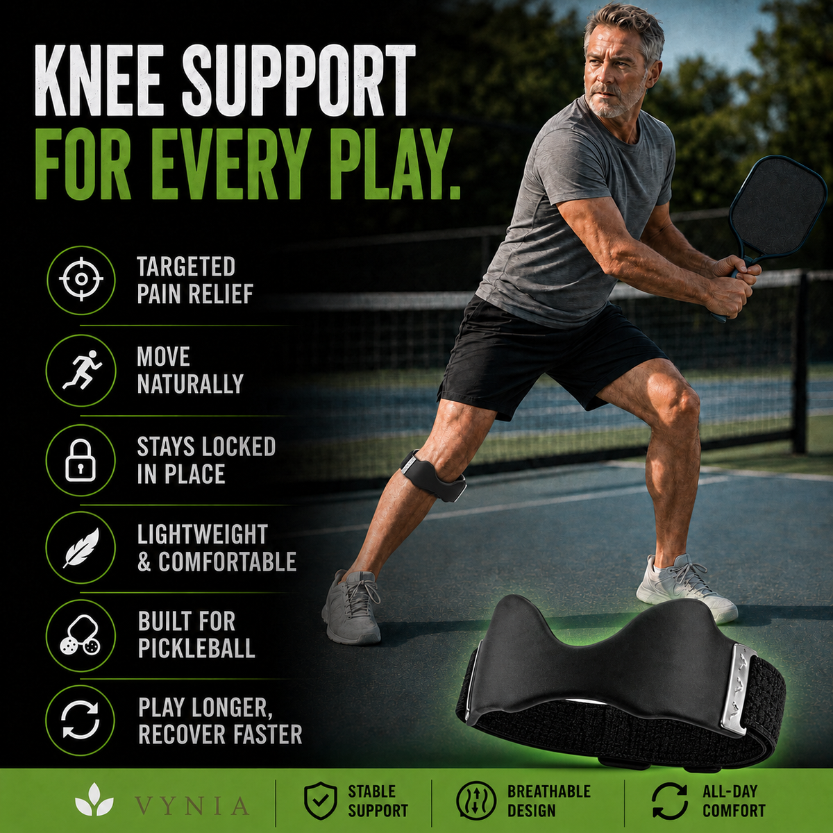 Vynia Knee Strap